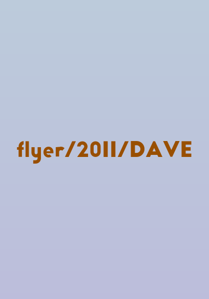 DAVE CLARKE >> VENERDì 4 FEBBRAIO 2011 - ROMA